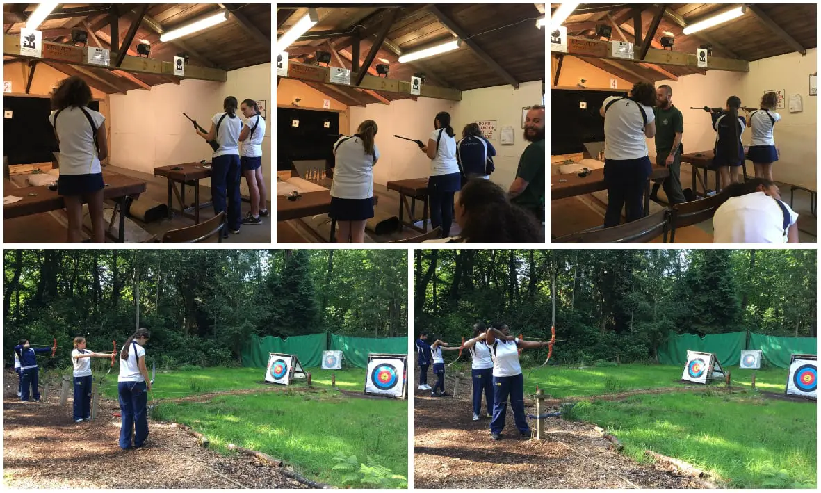 Year 10 Walton Firs - Rifle Shooting and Archery