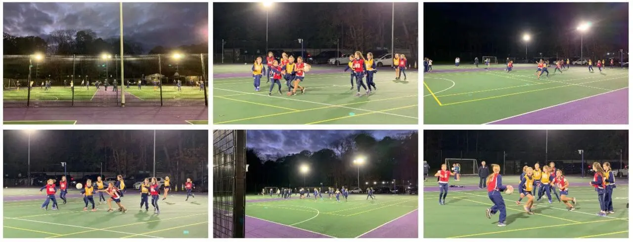 Year 7 Netball Training Nov 9th