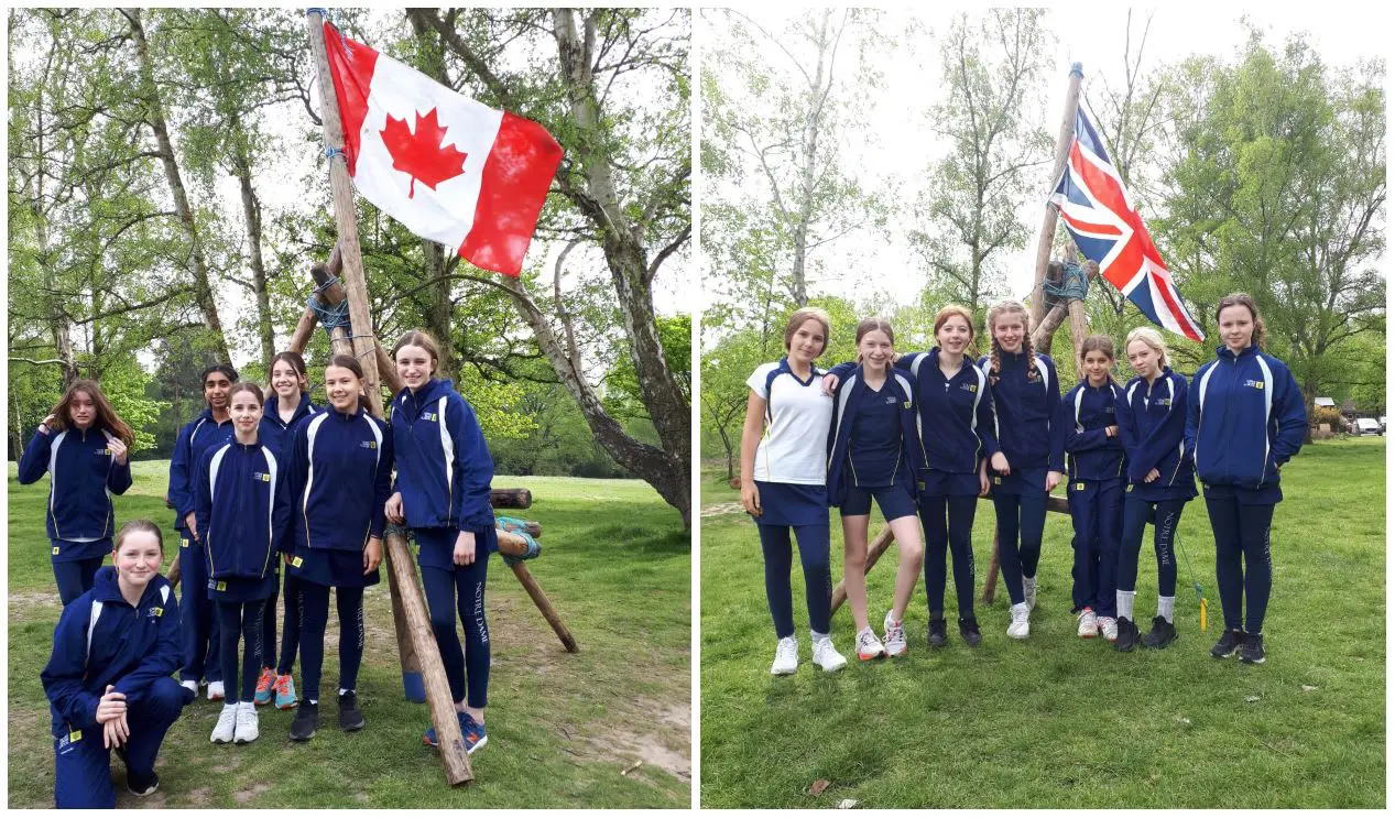 Year 8 Pioneers at Walton Firs April 28th