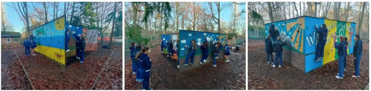 Year 9 Bouldering at Walton Firs
