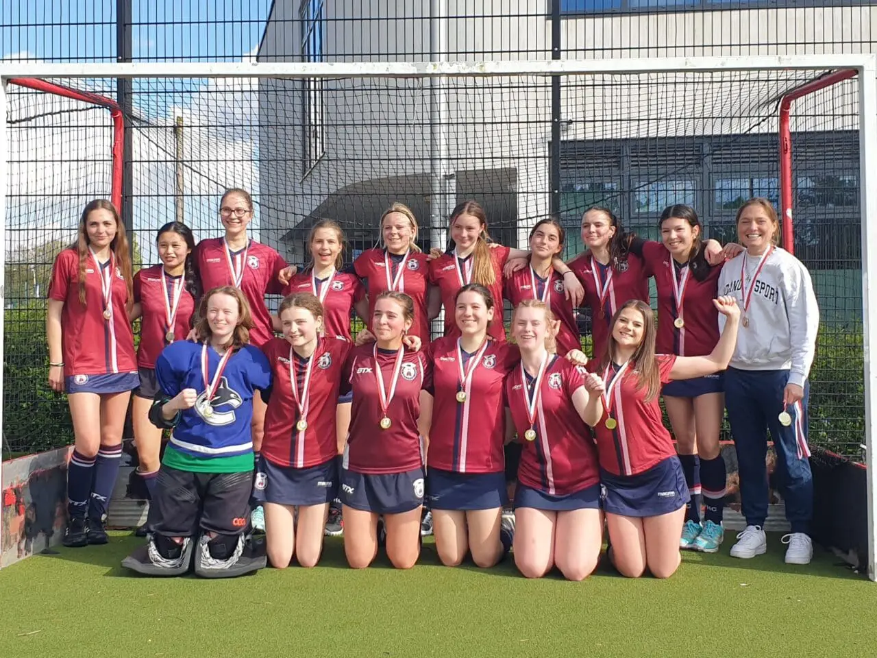 Emily U16 Hockey Success