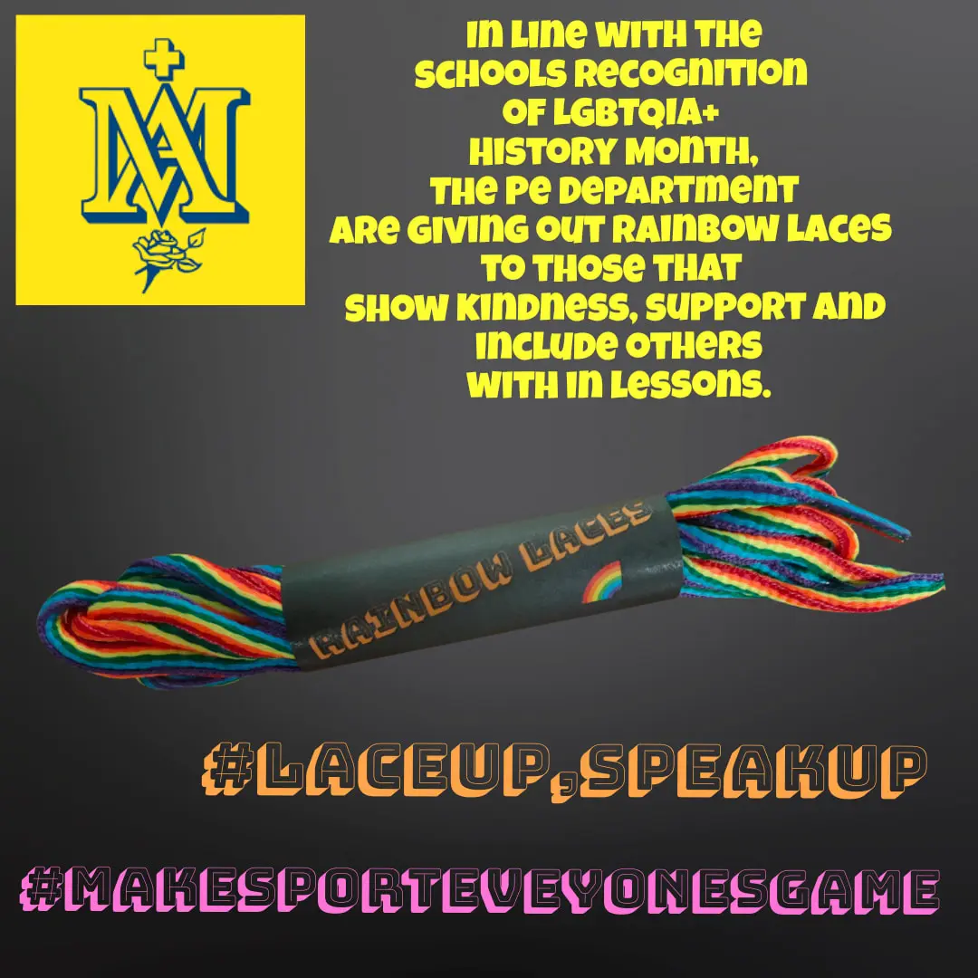 Lace Up & Speak Out LGBTQIA+ History Month