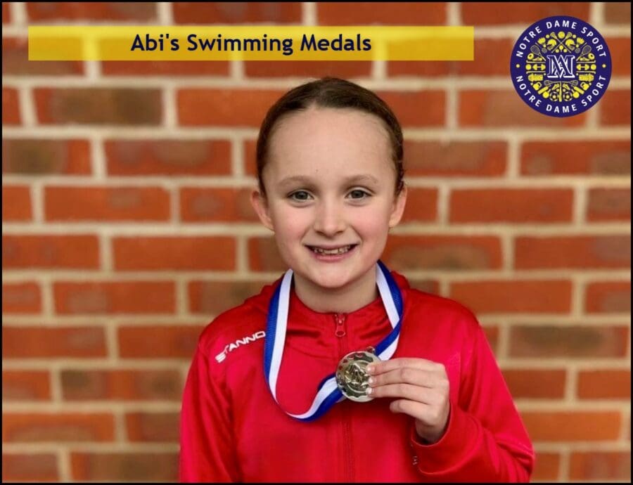 Abi's Swimming Medals