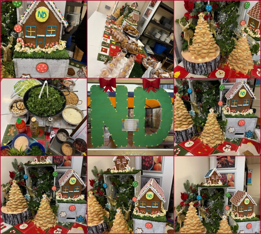 Festive Lunch Display