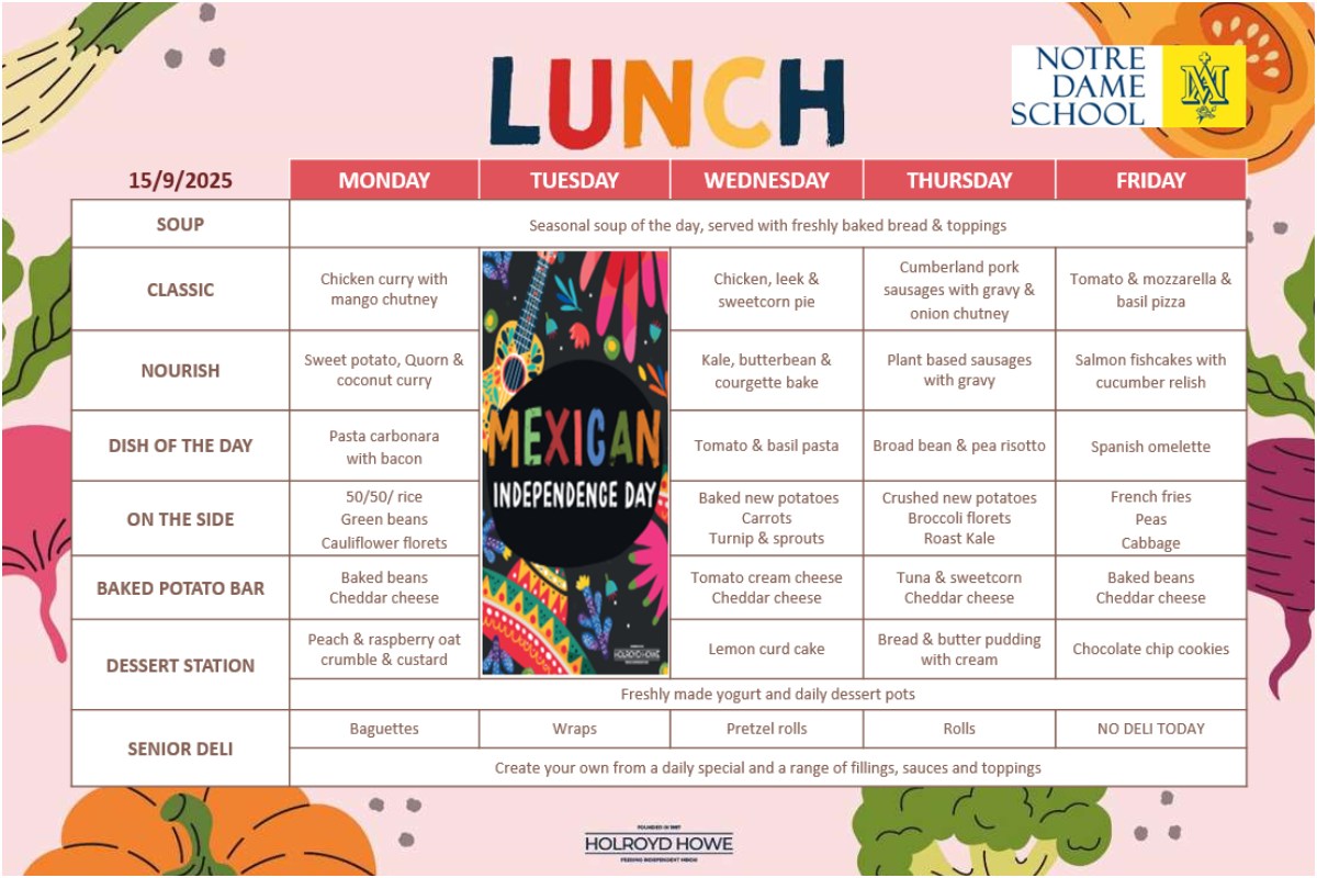 Lunches Sep 12