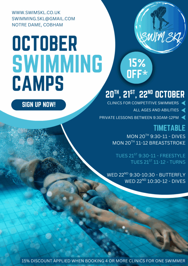 October Swim Camp