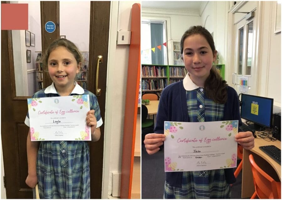 Prep Library - Easter Reading Challenge