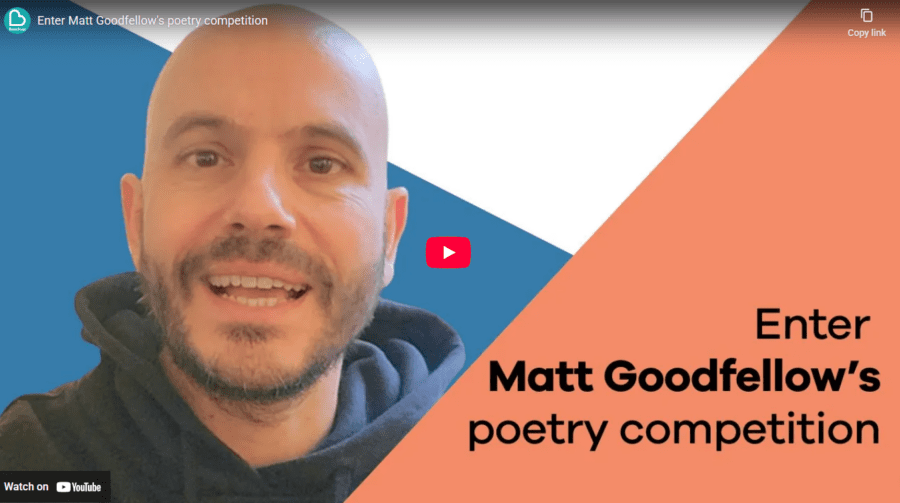 Prep Library - Matt Goodfellow Poetry Competitin