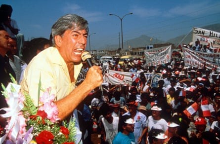 Spanish Corner - Mario Vargas Llosa at an election campaign
