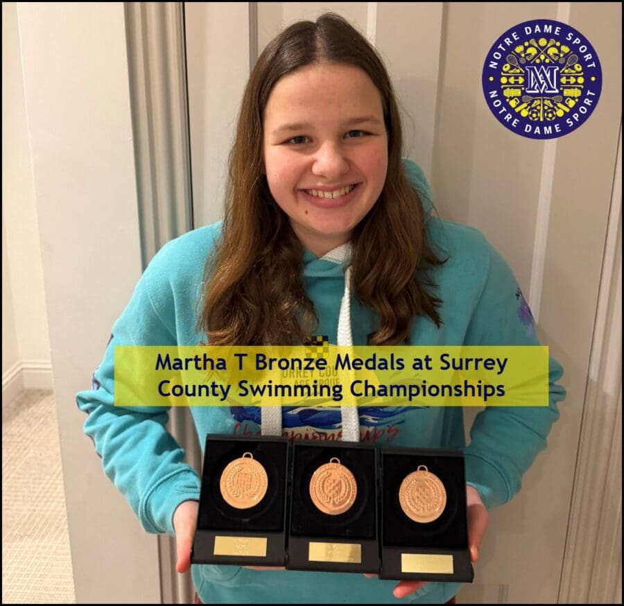 Martha T Bronze Medals at Surrey County Swimming Championships