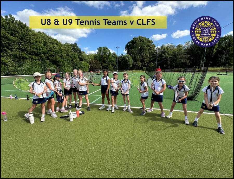 Sports Posts Prep U8 & U9 Tennis Teams v CLFS
