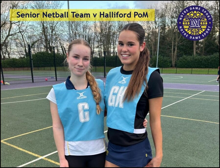 Senior Netball Team v Halliford