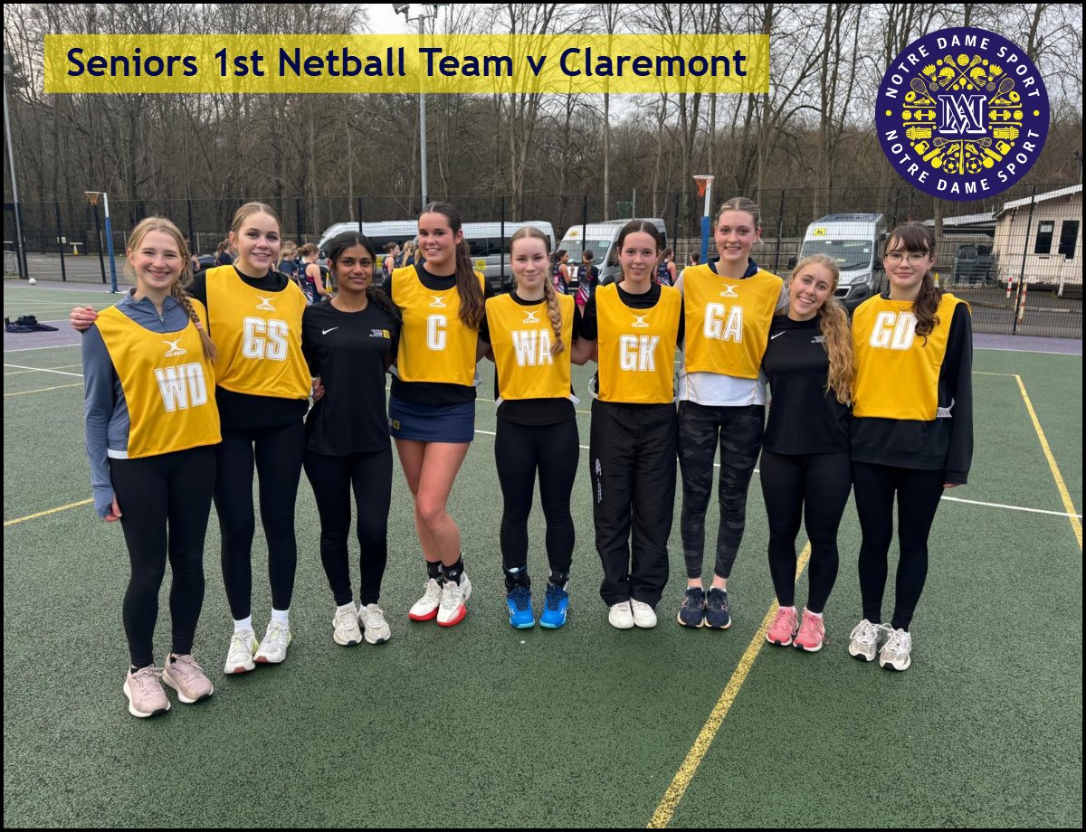 Seniors 1st Netball Team v Claremont