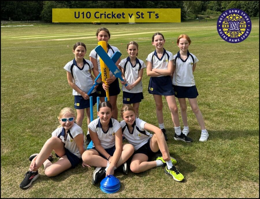 U10 Cricket v St Teresa's The U10 girls played cricket v St Teresa's on Tuesday this week. The girls showed great skill and knowledge in their games. The A team lost, The B team won, C team Drew, and D team narrowly lost by 10 runs. It was wonderful to see the girls enjoying their cricket in the sunshine.
