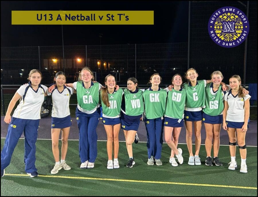 U13 A Netball v St T's