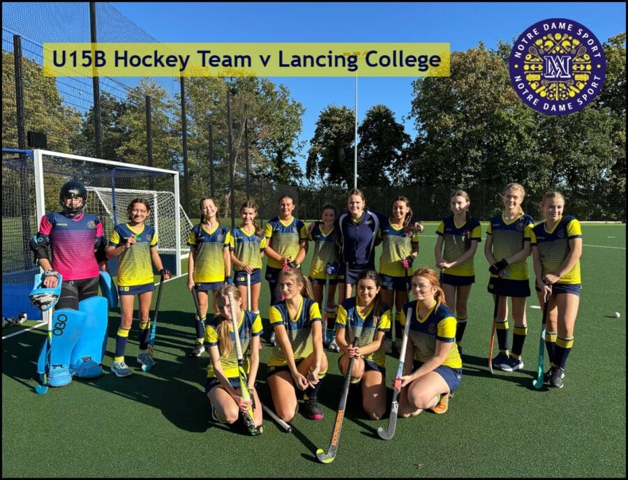 U15B Hockey Team v Lancing College