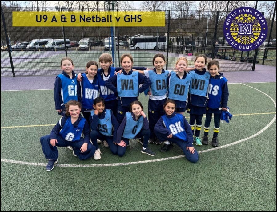 U9 A & B Netball v GHS