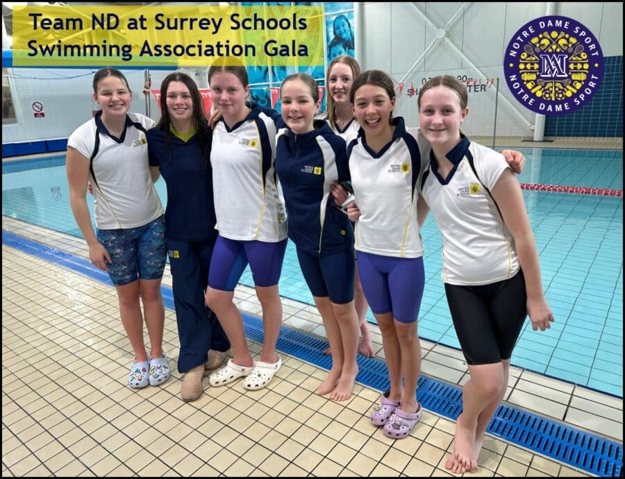 Team ND at Surrey Schools Swimming Association Gala