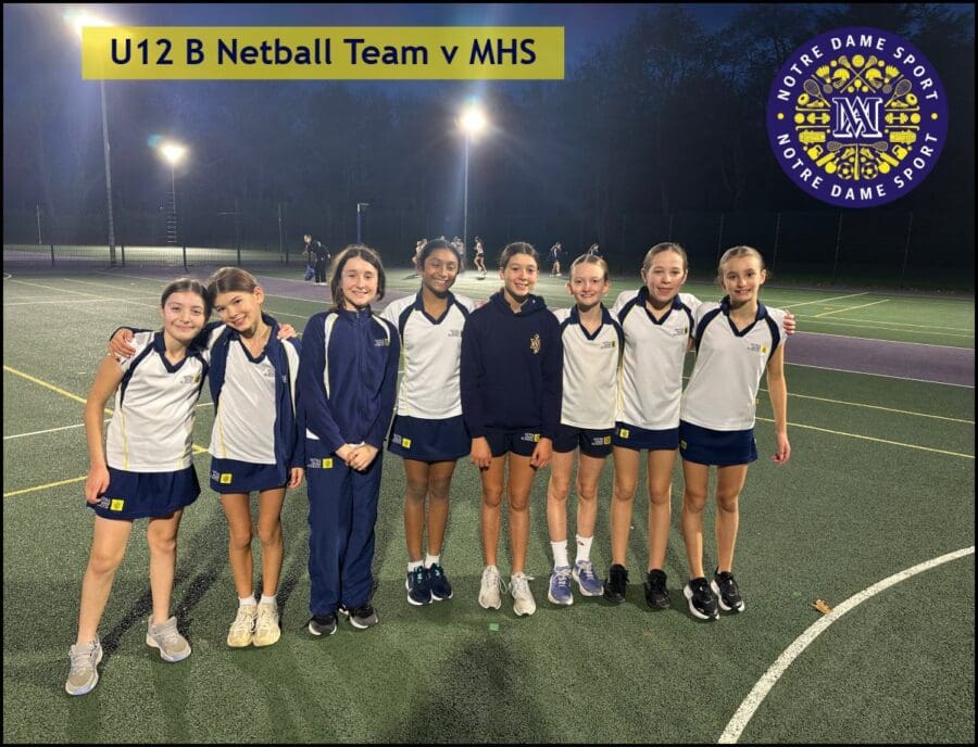 U12 A Netball Team v MHS