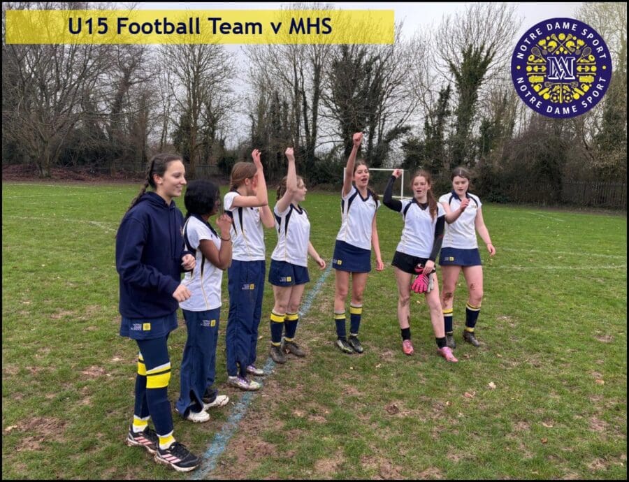 U15 Football Team v MHS