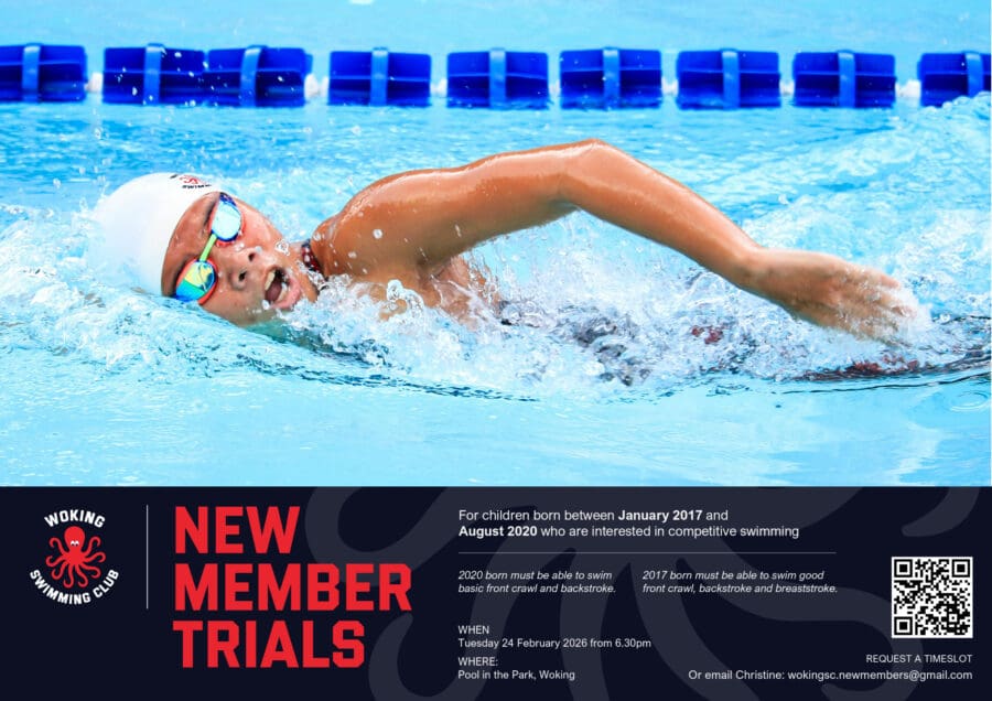 Woking Swimming Club Trials
