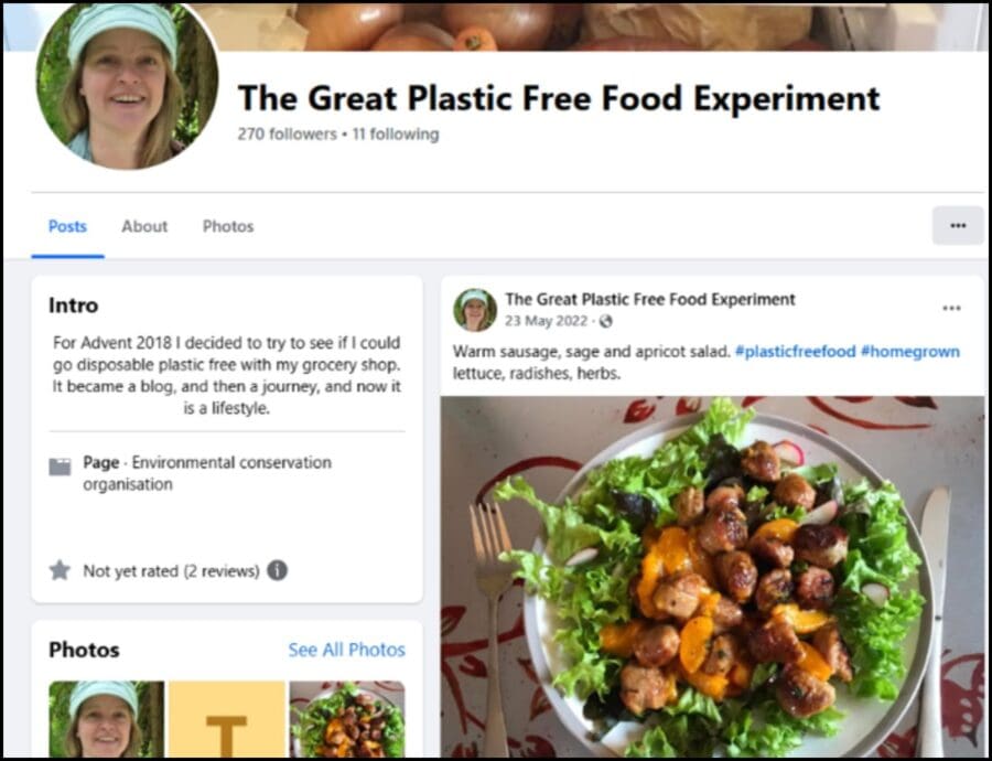 Y5 Humanitites- The Great Plastic Free Food Experiment