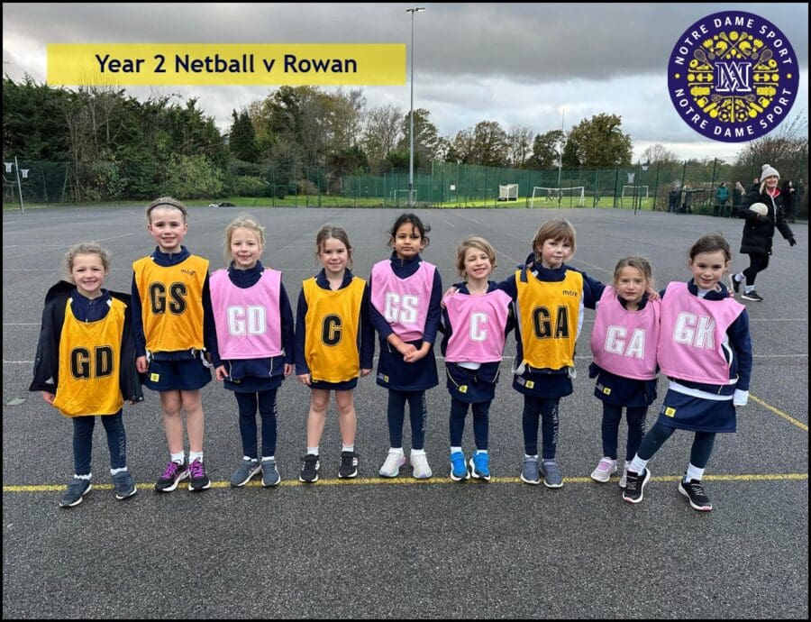 Year 2 Netball v Rowan
