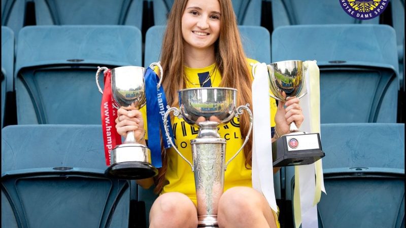 Alumnae Izzy Woodger - Football Cups
