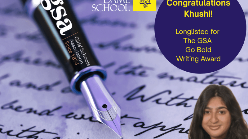 GSA Longlist - Go Bold Writing Awards