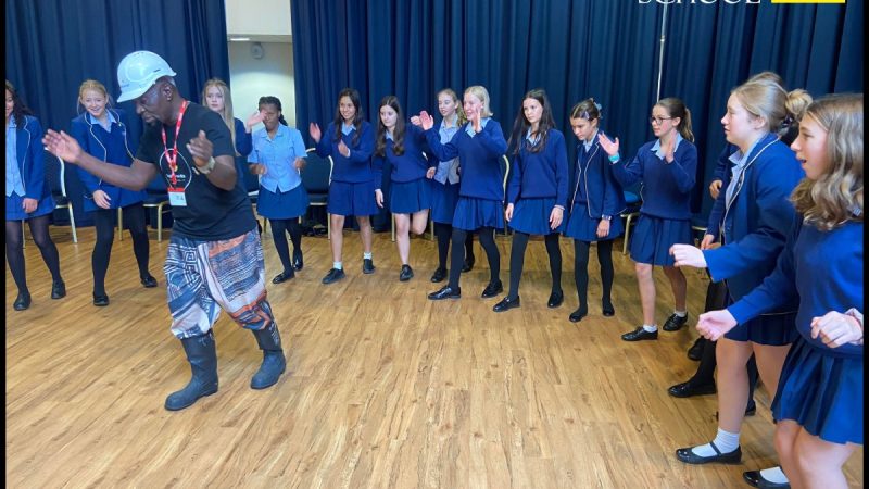 BHM - Y9 African Gumboot Dancing