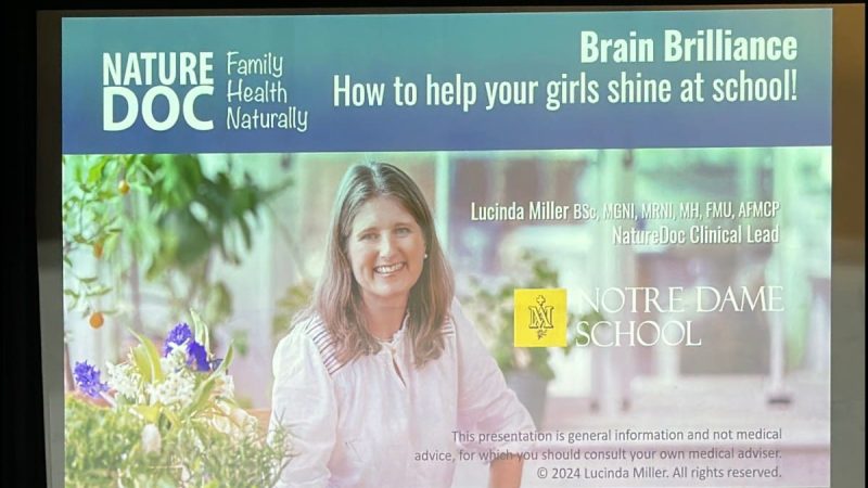 Prep Information Evening with Lucinda Miller