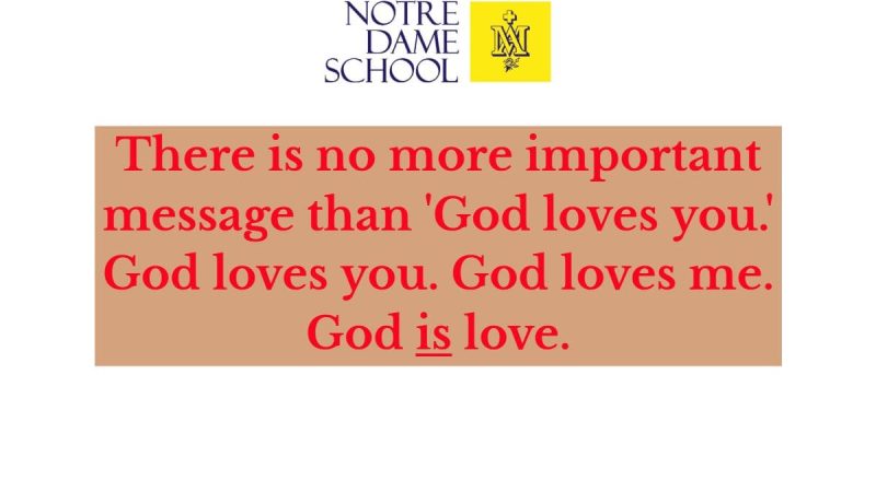 Chaplain's Corner - God is Love