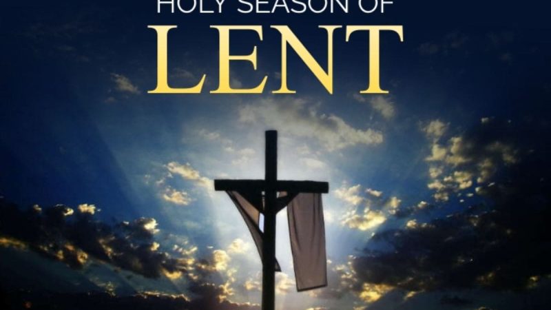 Chaplain's Corner - Season of Lent