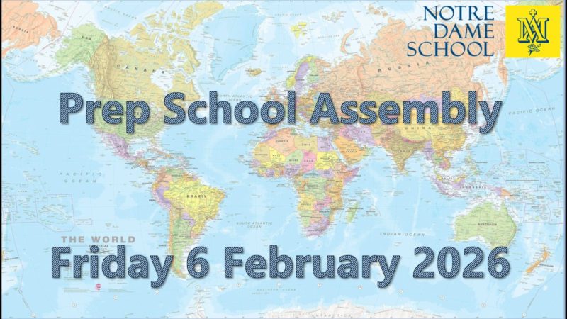Chaplain's Prep Assembly Feb 2026