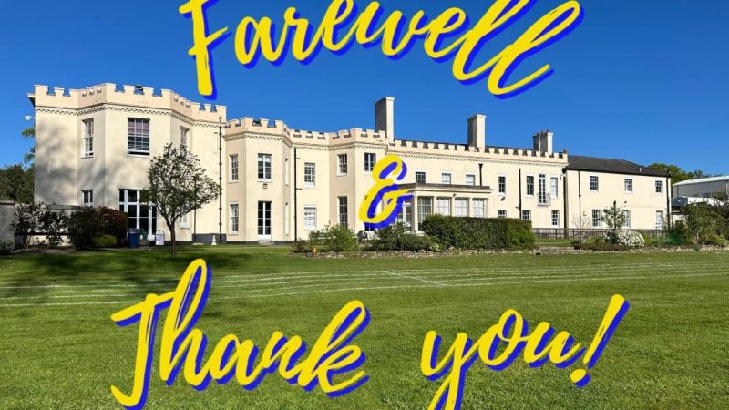 Farewell and Thank You