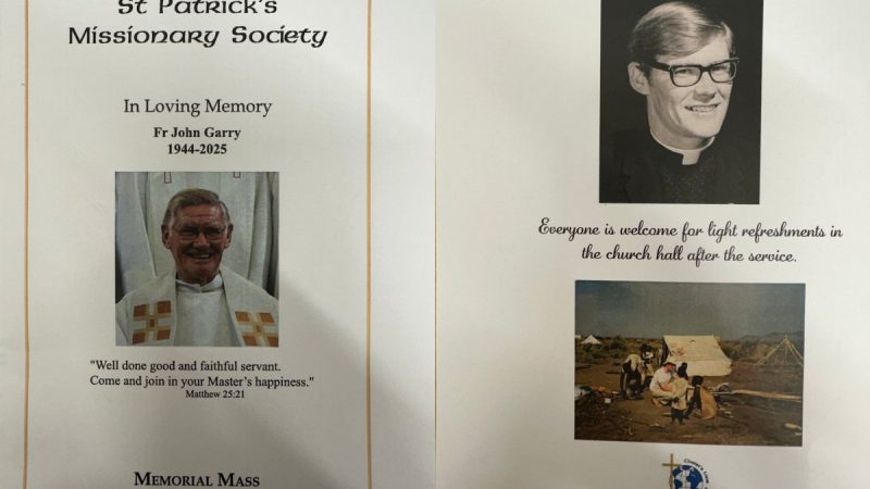 Father John Garry Memorial Service