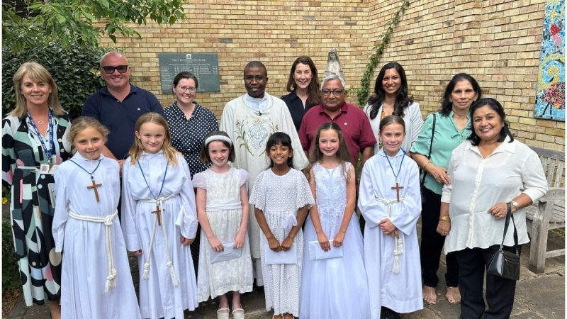 First Holy Communion Mass 2025