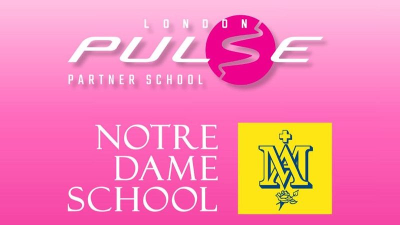 Gold Netball School Partnership with London Pulse