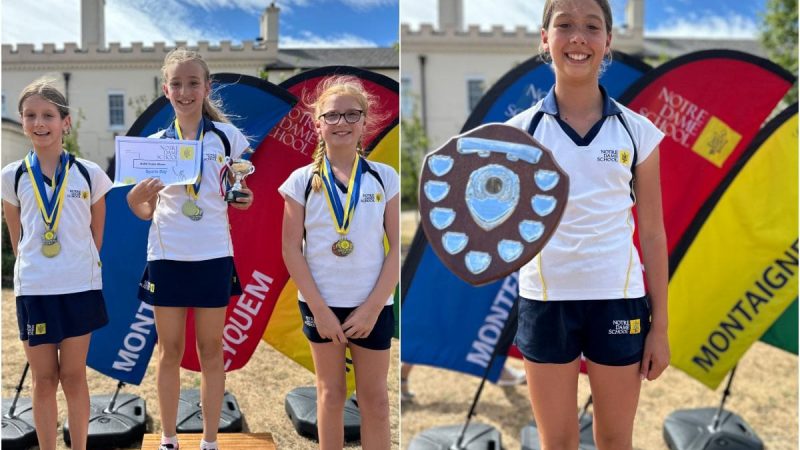 Junior Sports Day - On the Podium