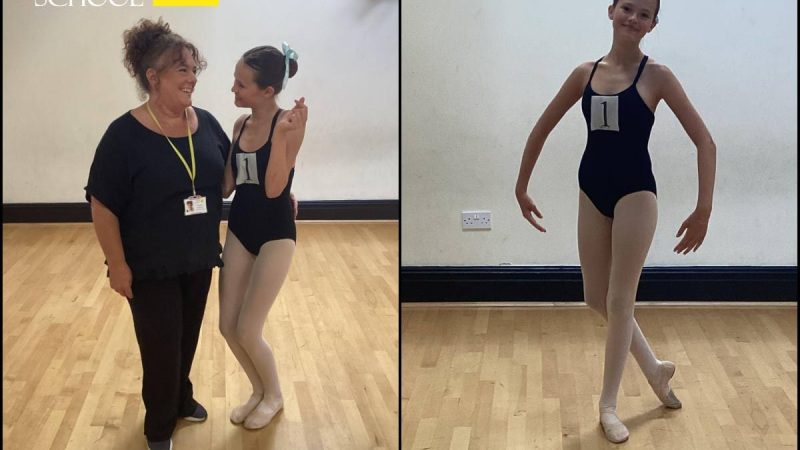 Final ballert Lesson with Miss Lucy Fletcher