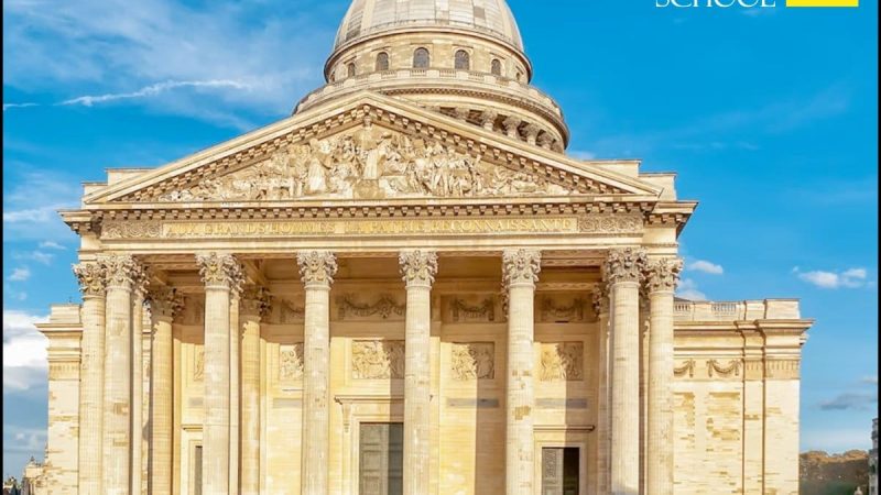 French Corner Le Panthéon- the church of the patron saint of Paris