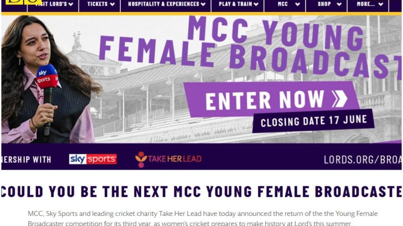 ND6 Posts MCC Young Female Broadcaster