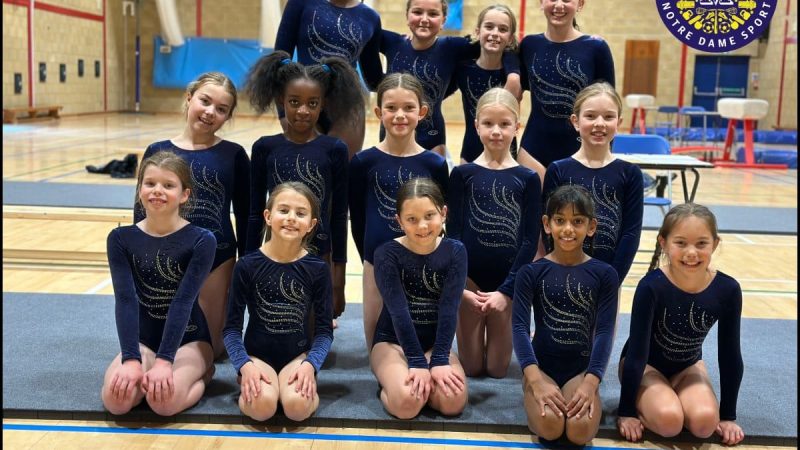 Notre Dame Gymnastics Competition