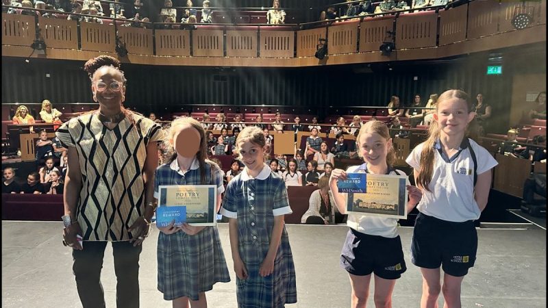 Poetry Competition winners -