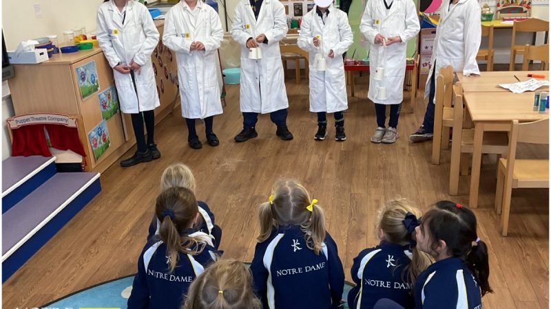 Prep Science Ambassadors with Reception