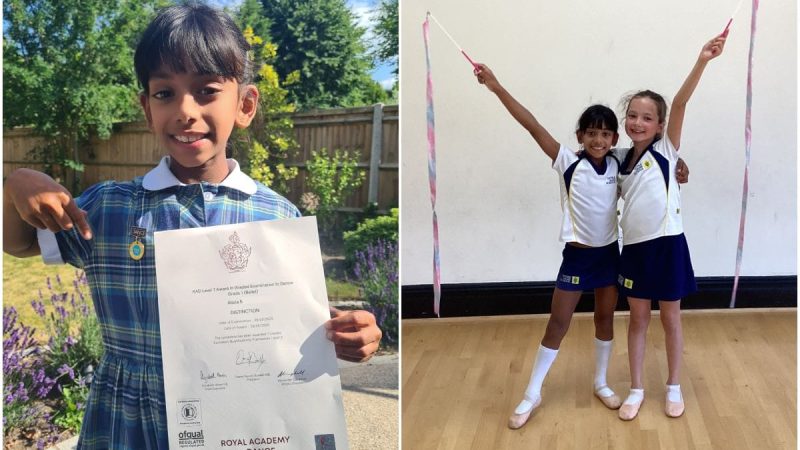 RAD Exam Success Alicia and Freya