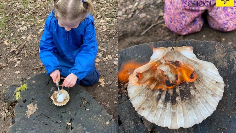 Reception at Forest School Feb 10