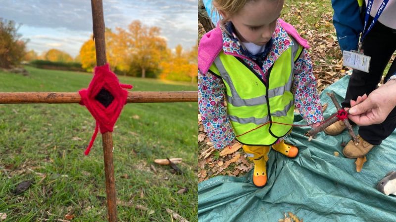 Reception at Forest School Nov 4