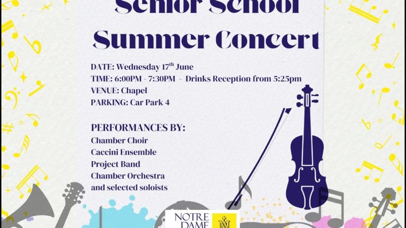 Senior Summer Concert