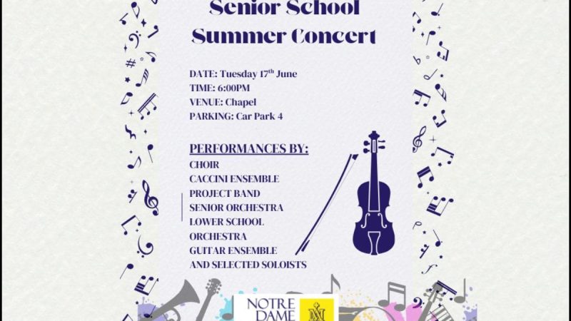 Senior Summer Concert